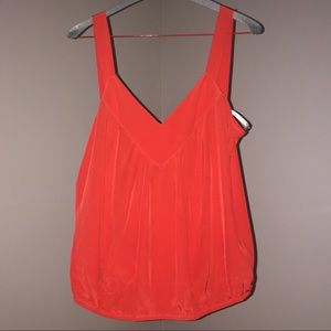 **SOLD** Twelfth Street Cynthia Vincent red silk tank top